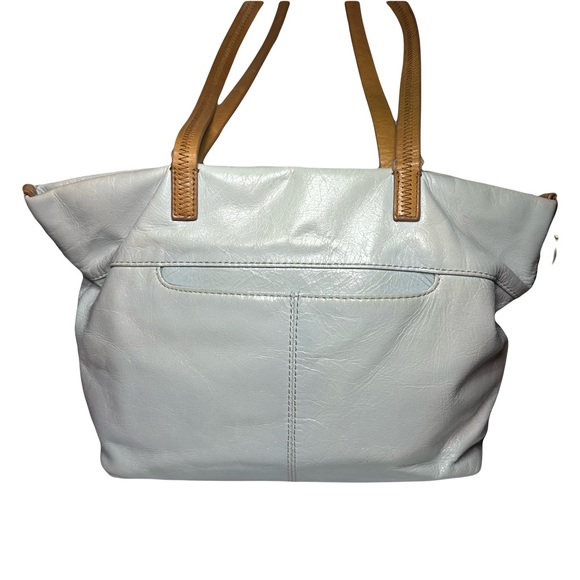 HOBO Handbags - HOBO cecily Light blue Tote with Tan Handles